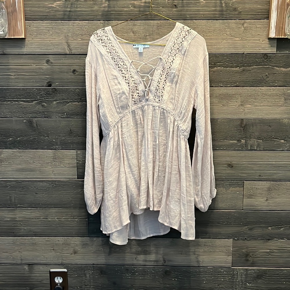 She + Sky Blouse
